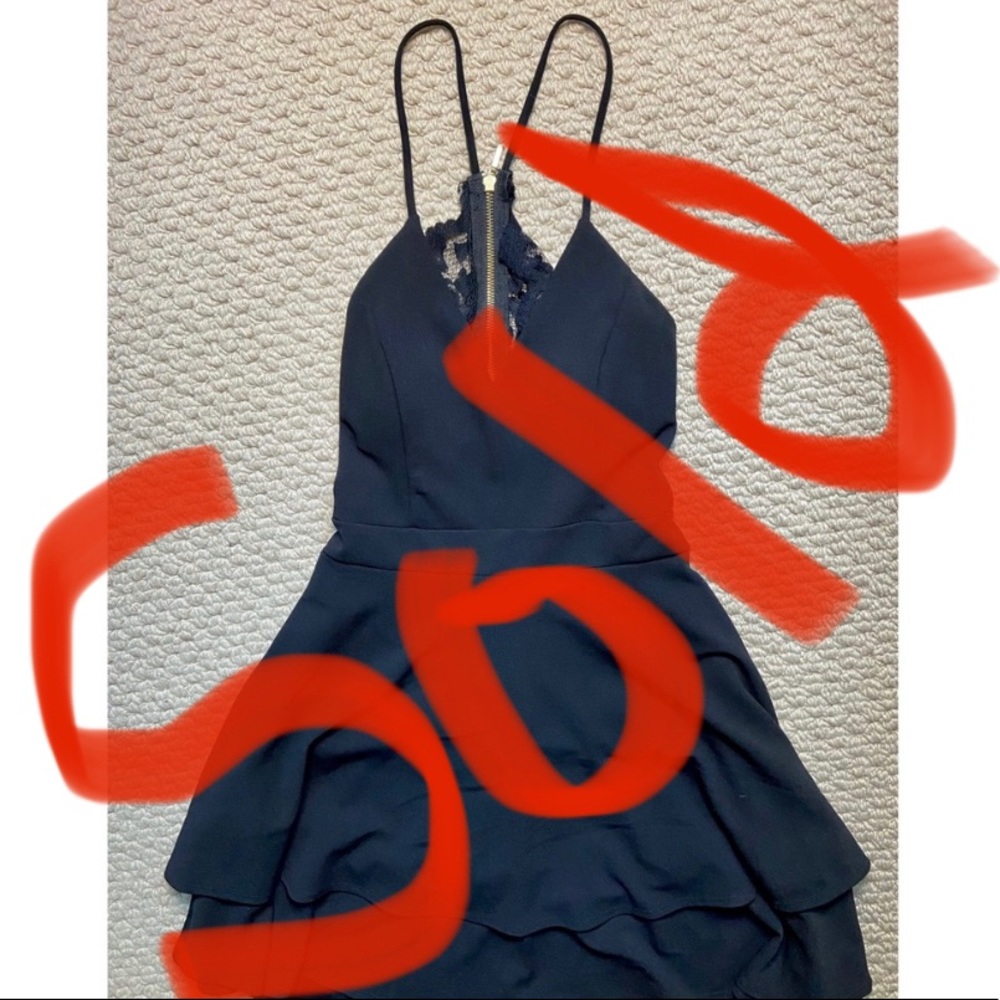 SOLD- Black Casual Dress